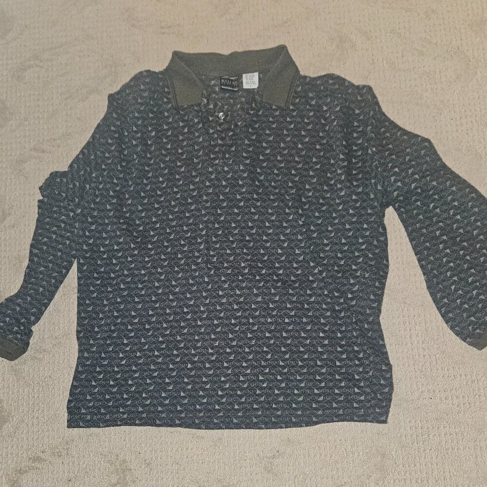 Bugle Boy Large Long Sleeve Top